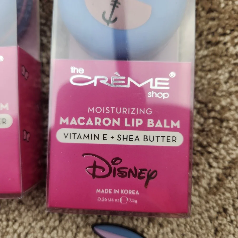 The Creme Shop Disney Eeyore Macaron Lip Balm Lavender 6 Pack Reseller Lot New